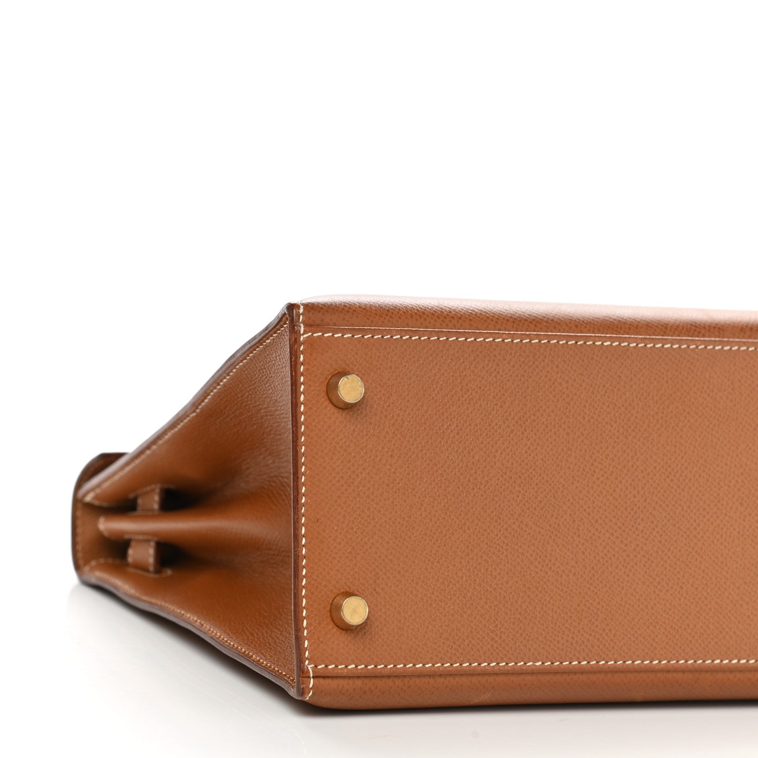 Hermes Courchevel Kelly Sellier 28 Gold 8 of 18
