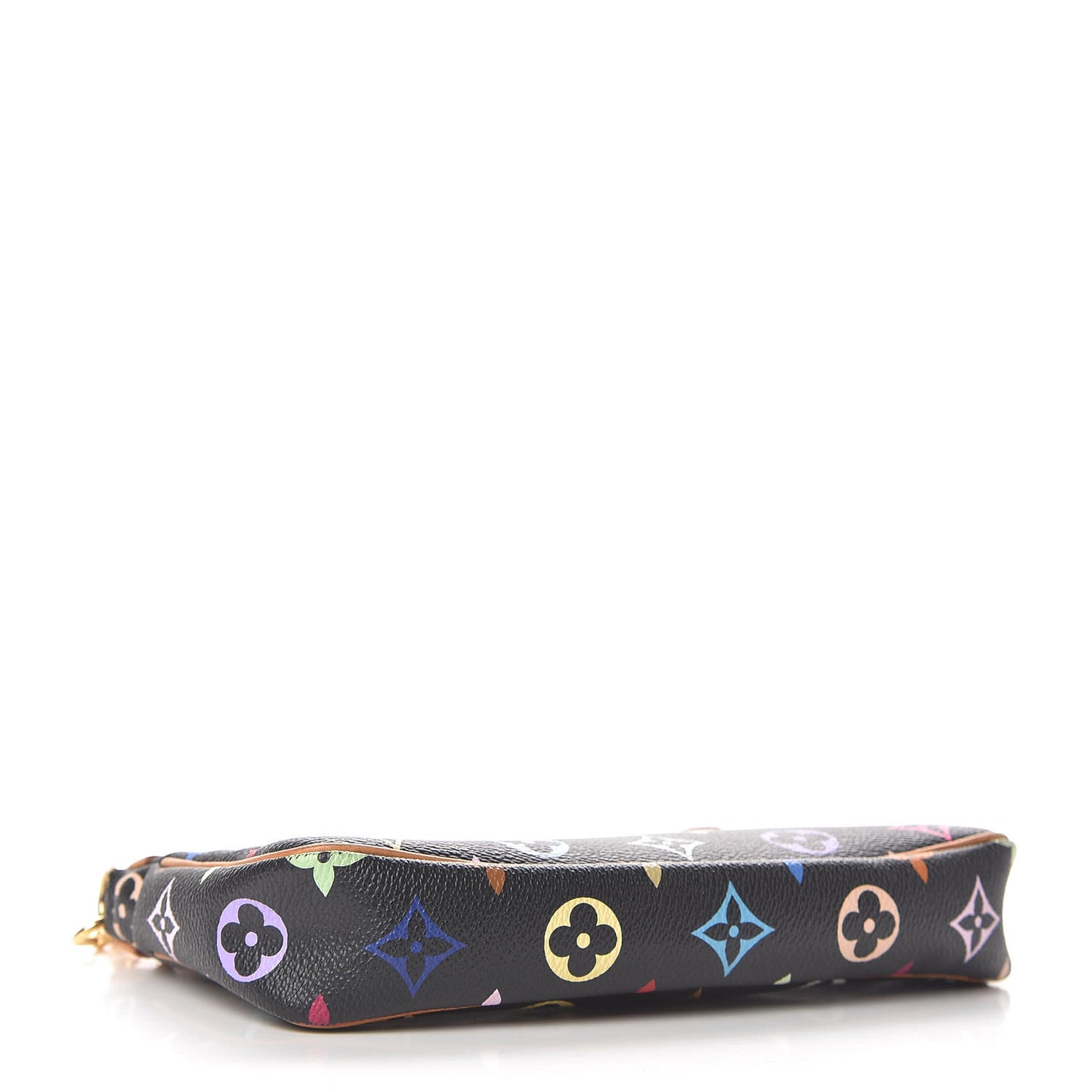 Monogram Multicolor Pochette Accessories Black