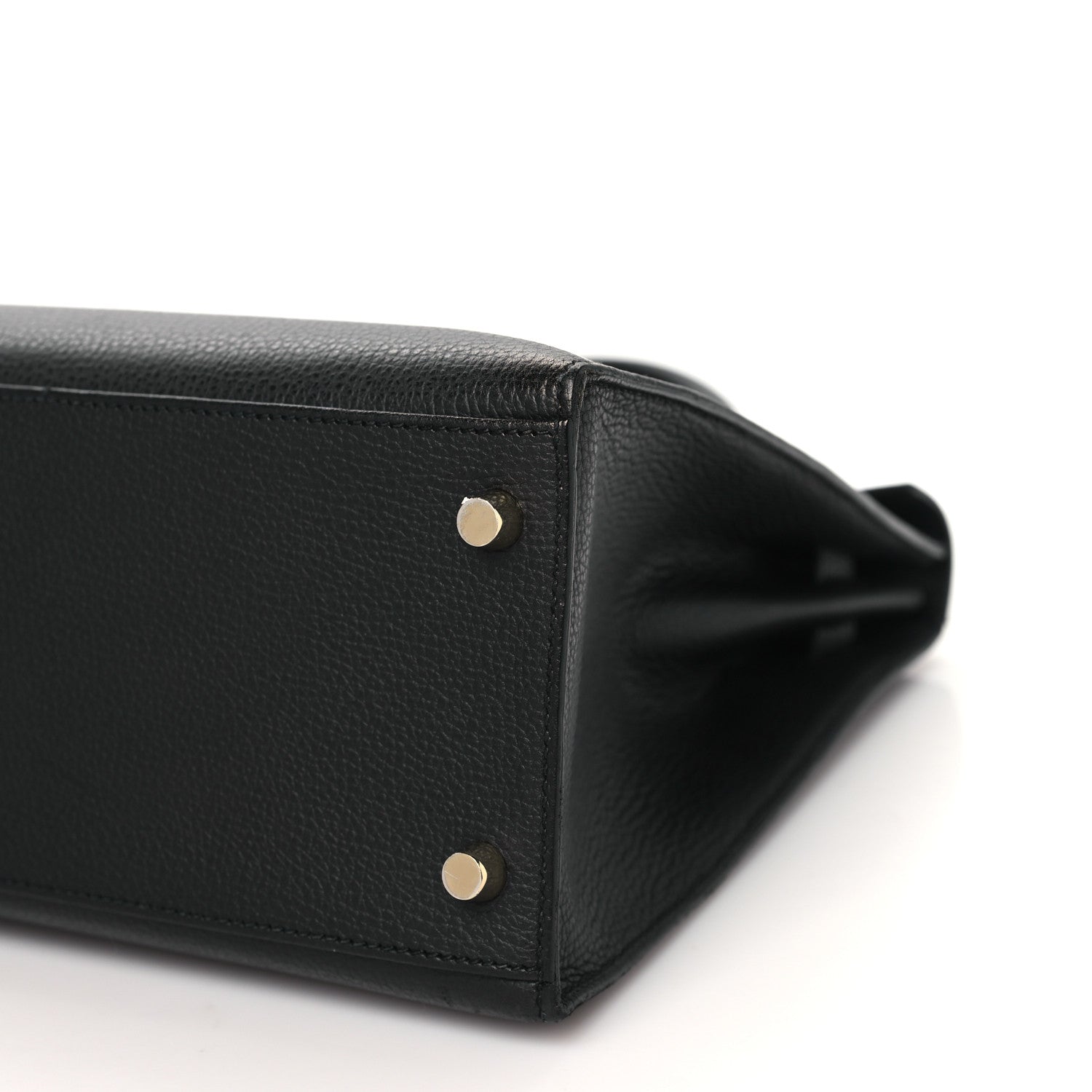 Hermes Vache Liegee Kelly Sellier 32 Black 10 of 12