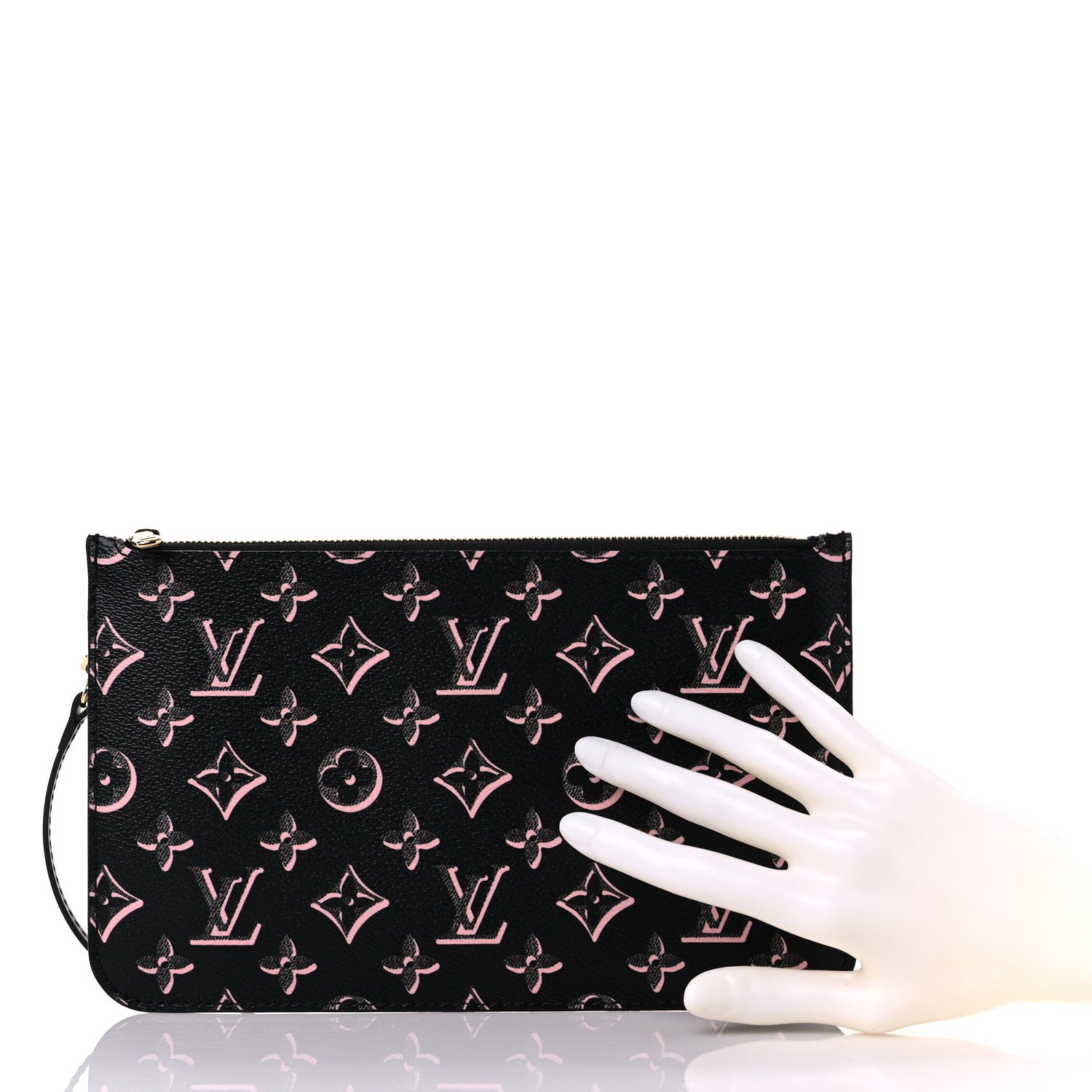 Louis Vuitton Monogram Fall For You Neverfull MM GM Pochette Black 2 of 6