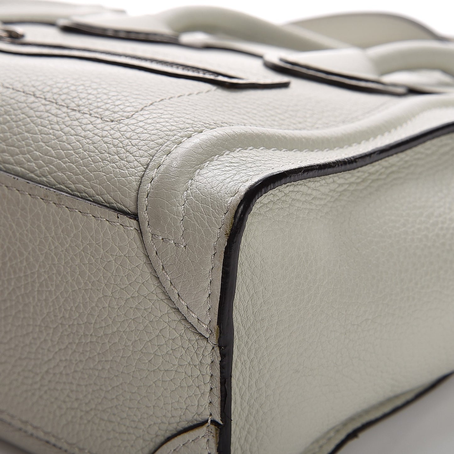 Drummed Calfskin Nano Luggage Lune