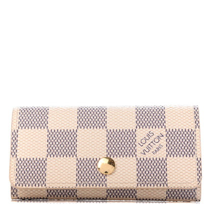Louis Vuitton Damier Azur Multicles 4 Key Holder 1 of 8
