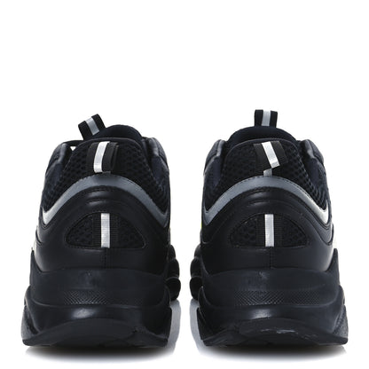 Christian Dior Technical Mesh Calfskin Mens B22 Sneakers 41 Black 6 of 11