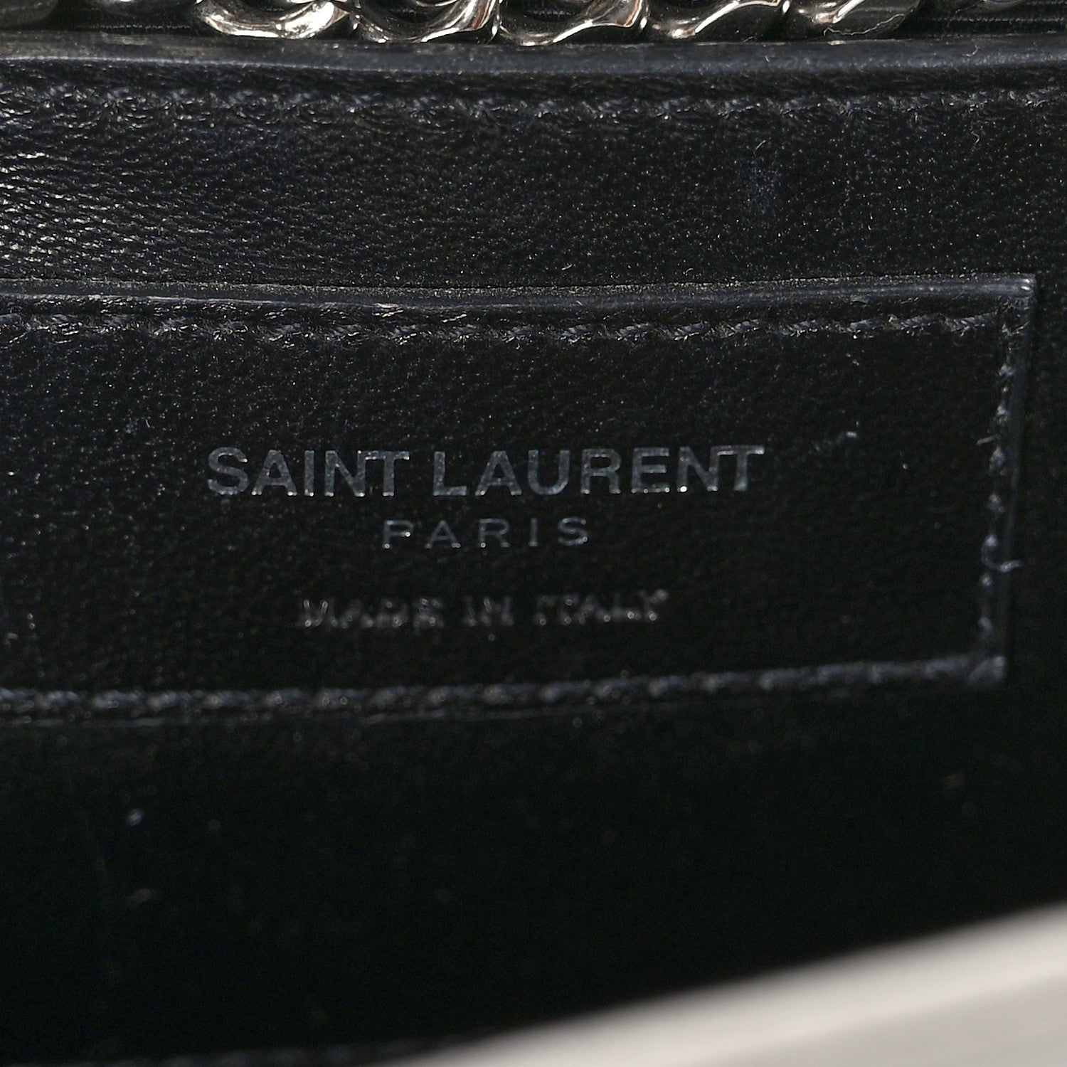 Saint Laurent Grain De Poudre Medium Classic Monogram Kate Satchel Souris 6 of 8