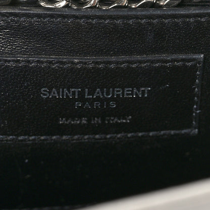 Saint Laurent Grain De Poudre Medium Classic Monogram Kate Satchel Souris 6 of 8