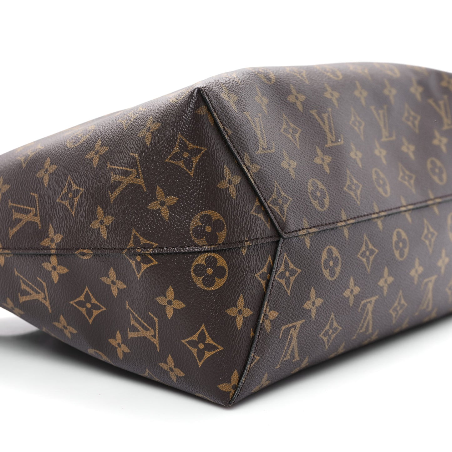 Monogram Flower Hobo Caramel