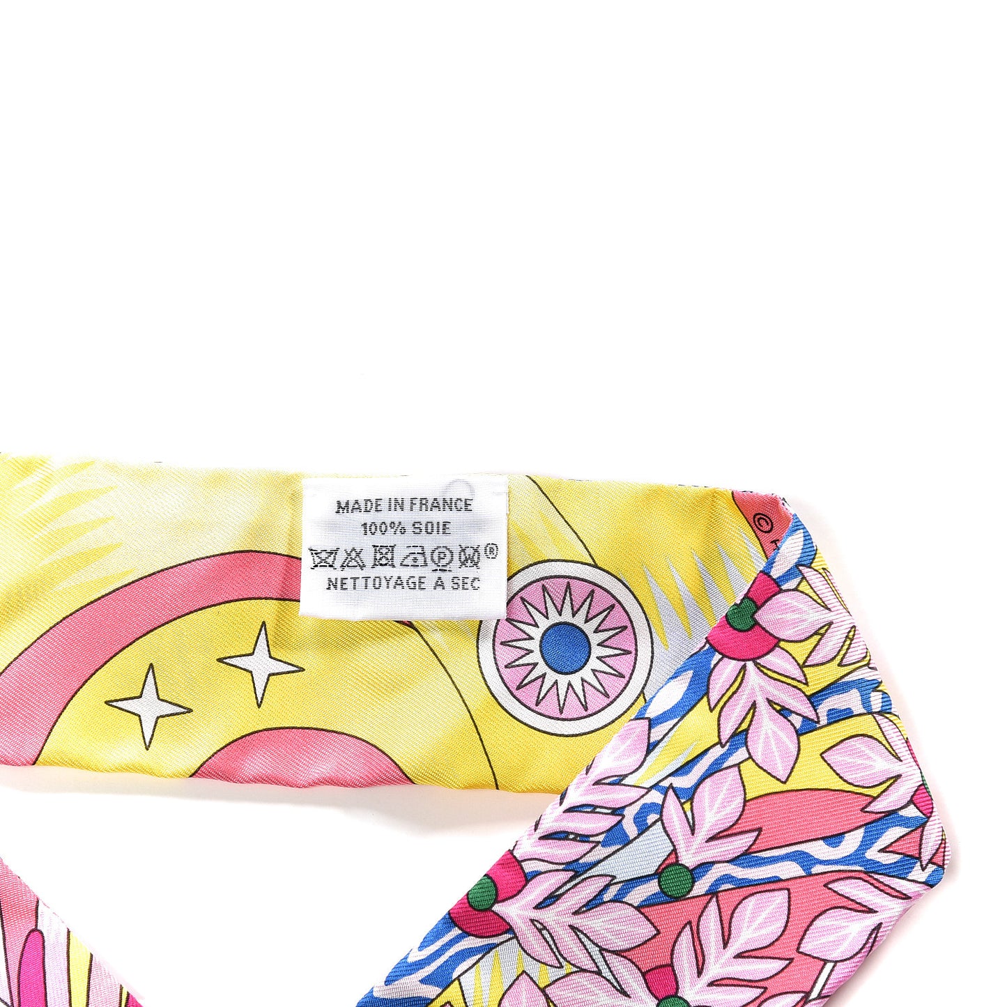 Silk La Source de Pegase Twilly Rose Vif Jaune Vif