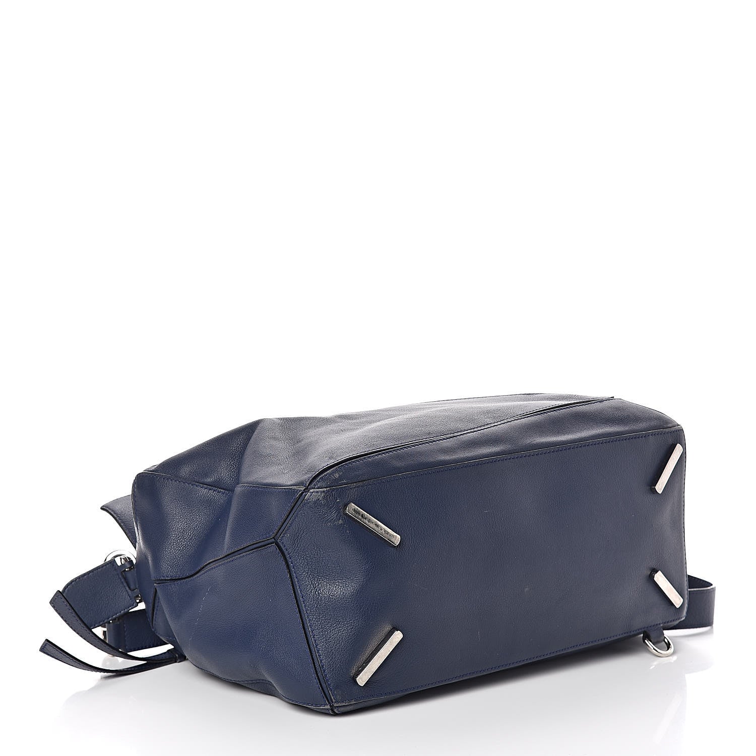 Loewe Calfskin Large Puzzle Bag Deep Blue 4 of 10