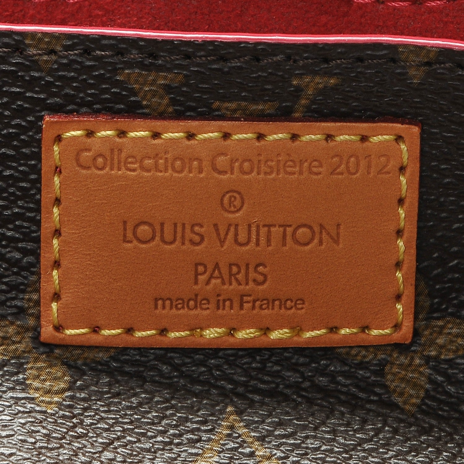 Louis Vuitton Monogram SC Flore Clutch Saumur Corail 6 of 6