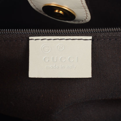 Gucci Monogram Medium Scarlett Studded Tote Off White 6 of 7