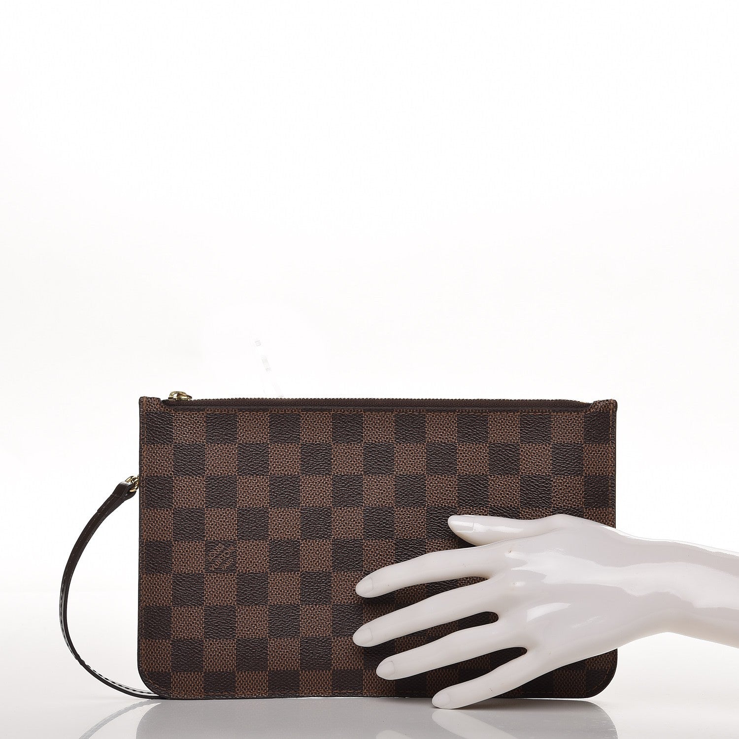 Louis Vuitton Damier Ebene Neverfull MM GM Pochette 2 of 7
