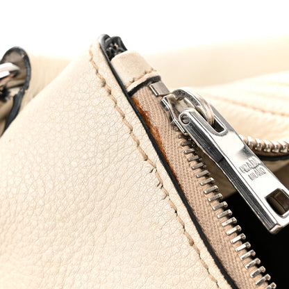 Prada Vitello Daino Hobo White 15 of 26