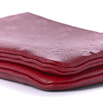 Louis Vuitton Empreinte Double Zip Pochette Cherry Berry 8 of 8