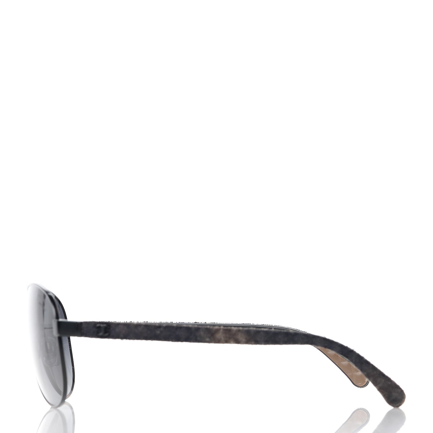 Chanel Pilot Quilting Sunglasses 4207 Black 3 of 8