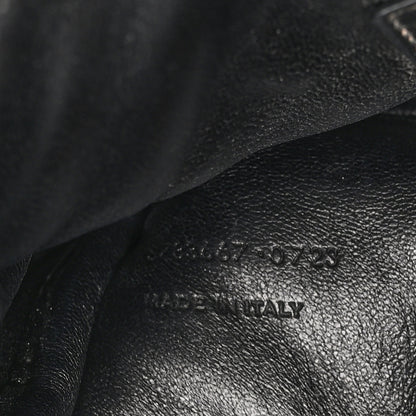 Saint Laurent Lambskin Quilted Gaby Zipped Pouch Black 7 of 10