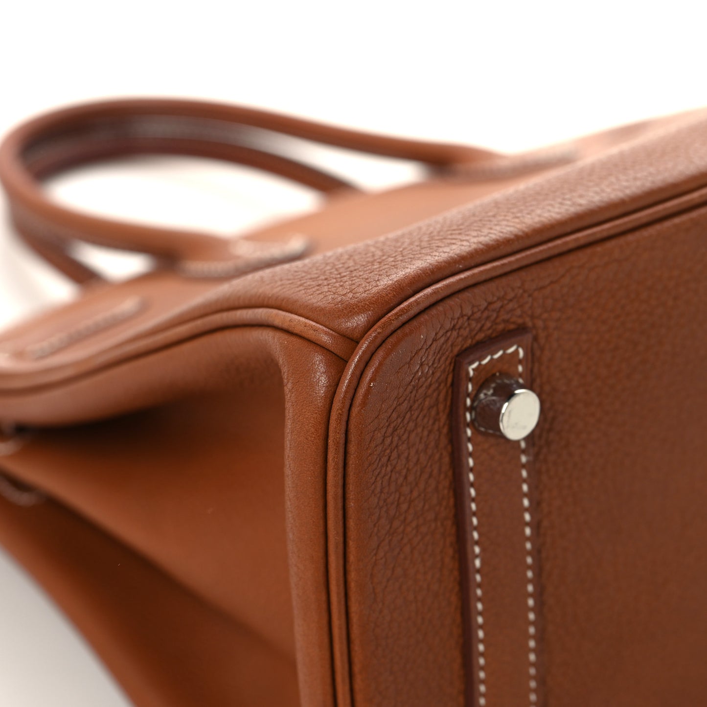 Natural Barenia Faubourg Birkin 30 Fauve