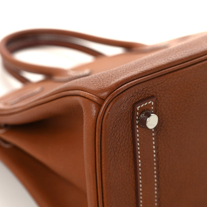 Hermes Natural Barenia Faubourg Birkin 30 Fauve 11 of 16