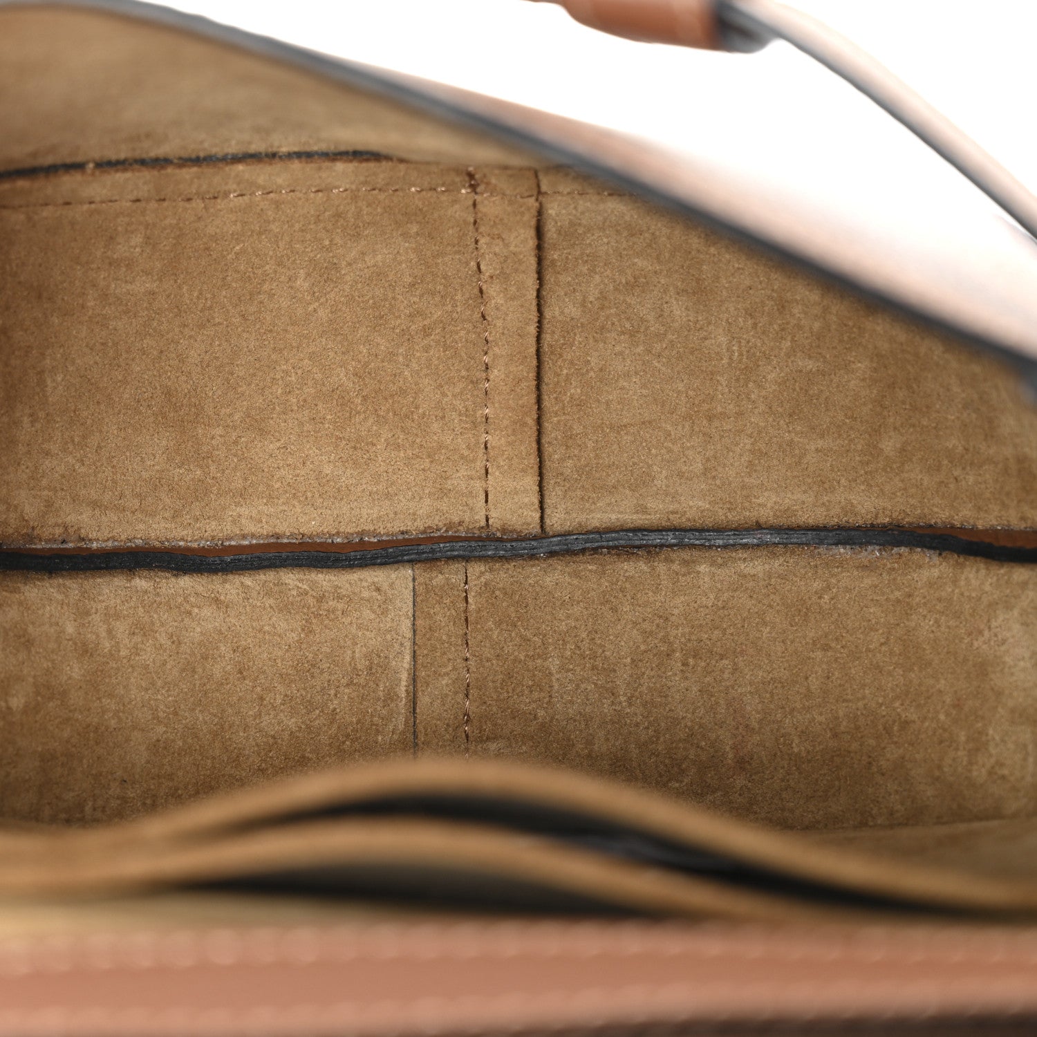 Loewe Calfskin Jacquard Mini Gate Dual Bag Tan 5 of 10