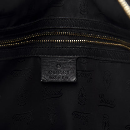 Gucci Patent Medium Hysteria Top Handle Bag Black 6 of 11
