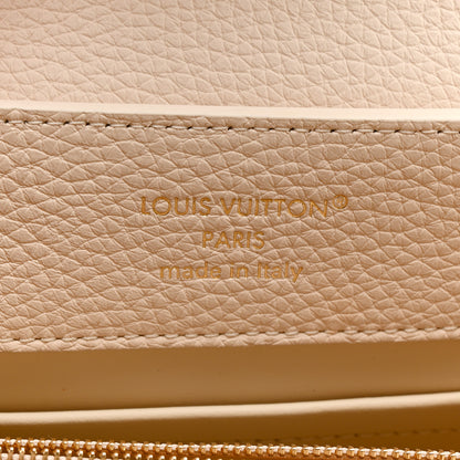 Louis Vuitton Rattan Taurillon Capucines BB Vanilla 6 of 10