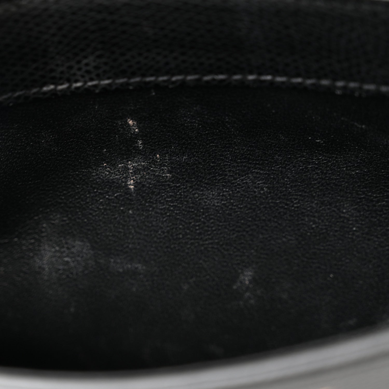 Saint Laurent Textured Calfskin Medium Classic Monogram Universite Bag Black 12 of 18