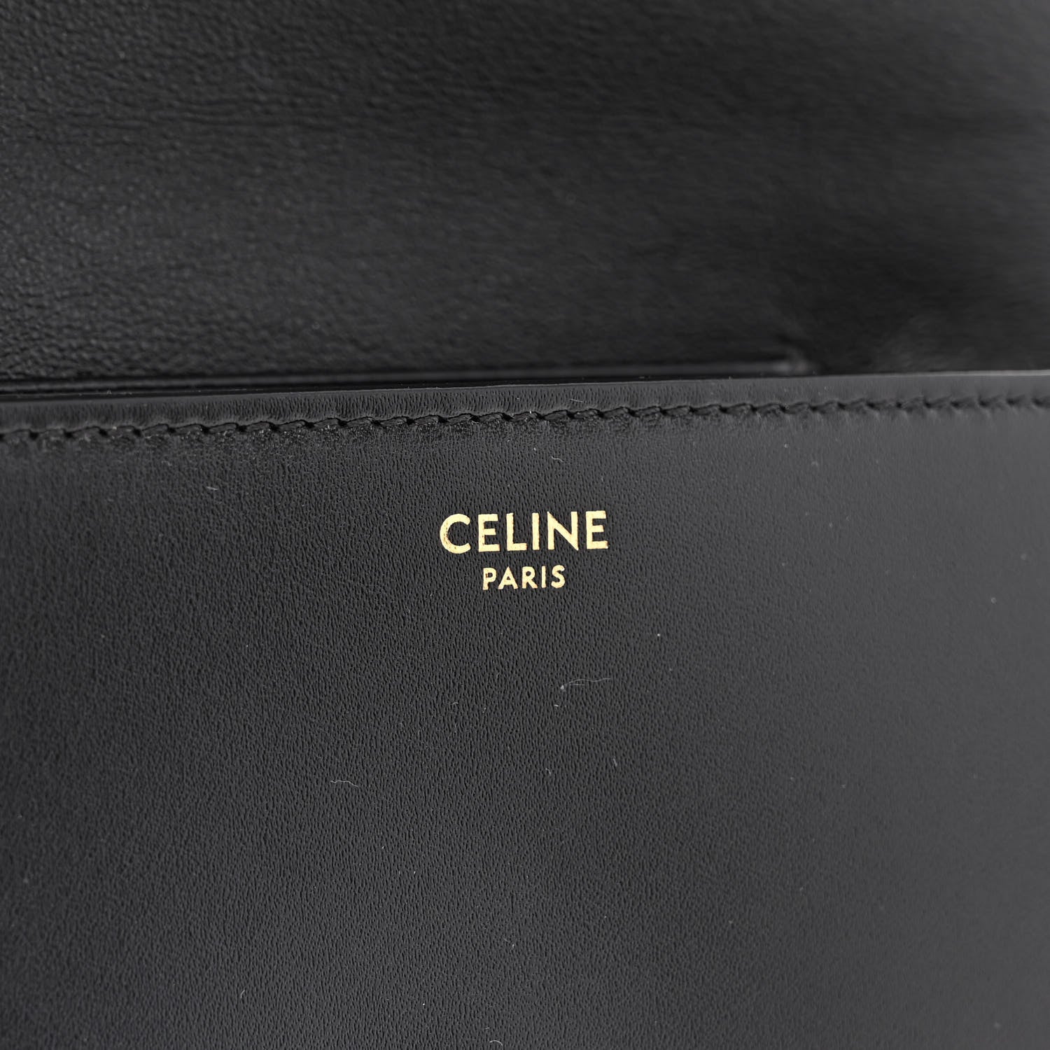 Celine Smooth Calfskin Tassel Belt Bag Black 6 of 10