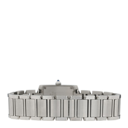 Cartier Stainless Steel 20mm Tank Francaise Quartz Watch 3 of 4
