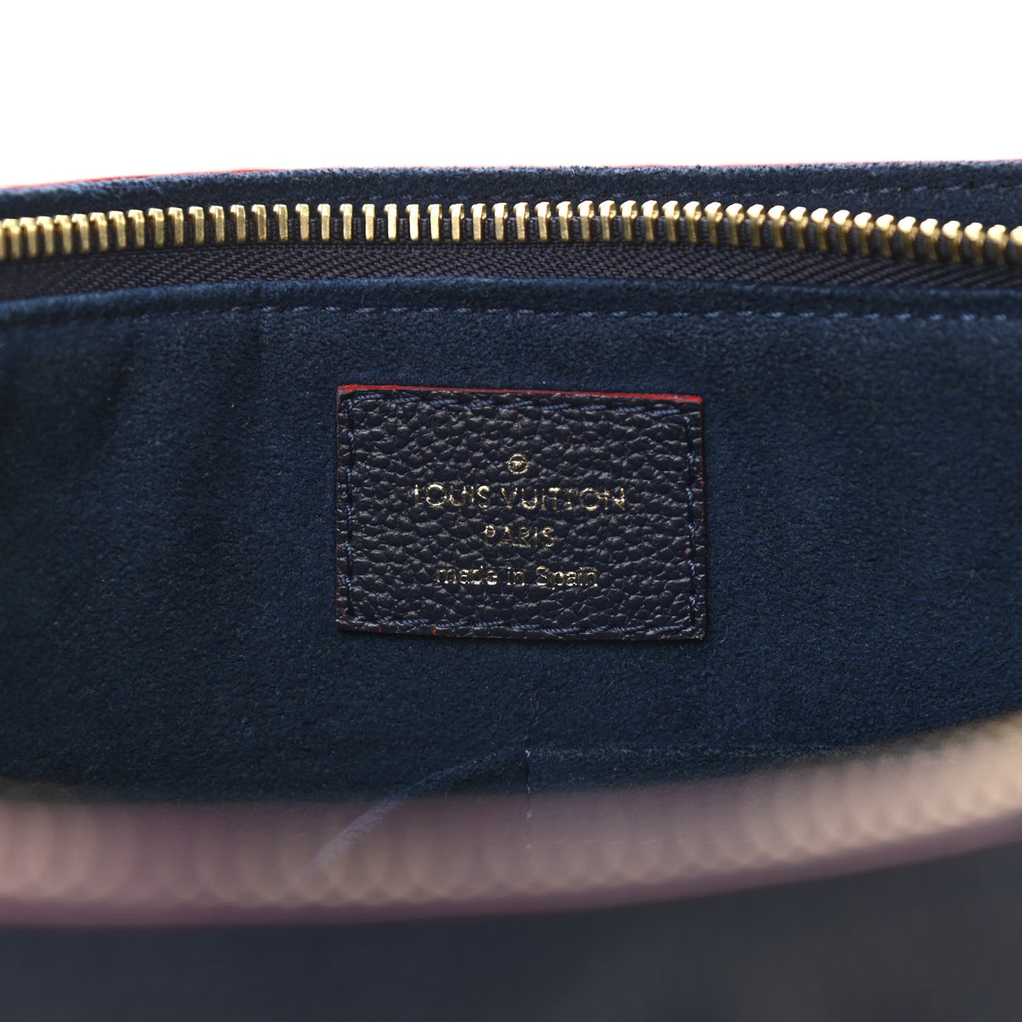 Empreinte Surene MM Marine Rouge