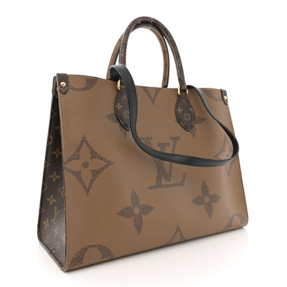 Louis Vuitton Reverse Monogram Giant Onthego MM 3 of 13