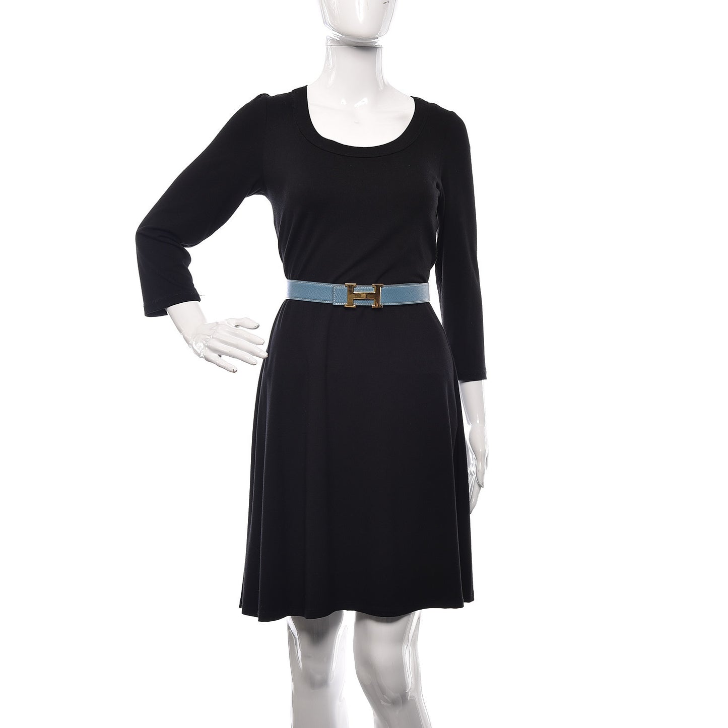 Courchevel H 32mm H Belt 70 Jaune Blue Jean