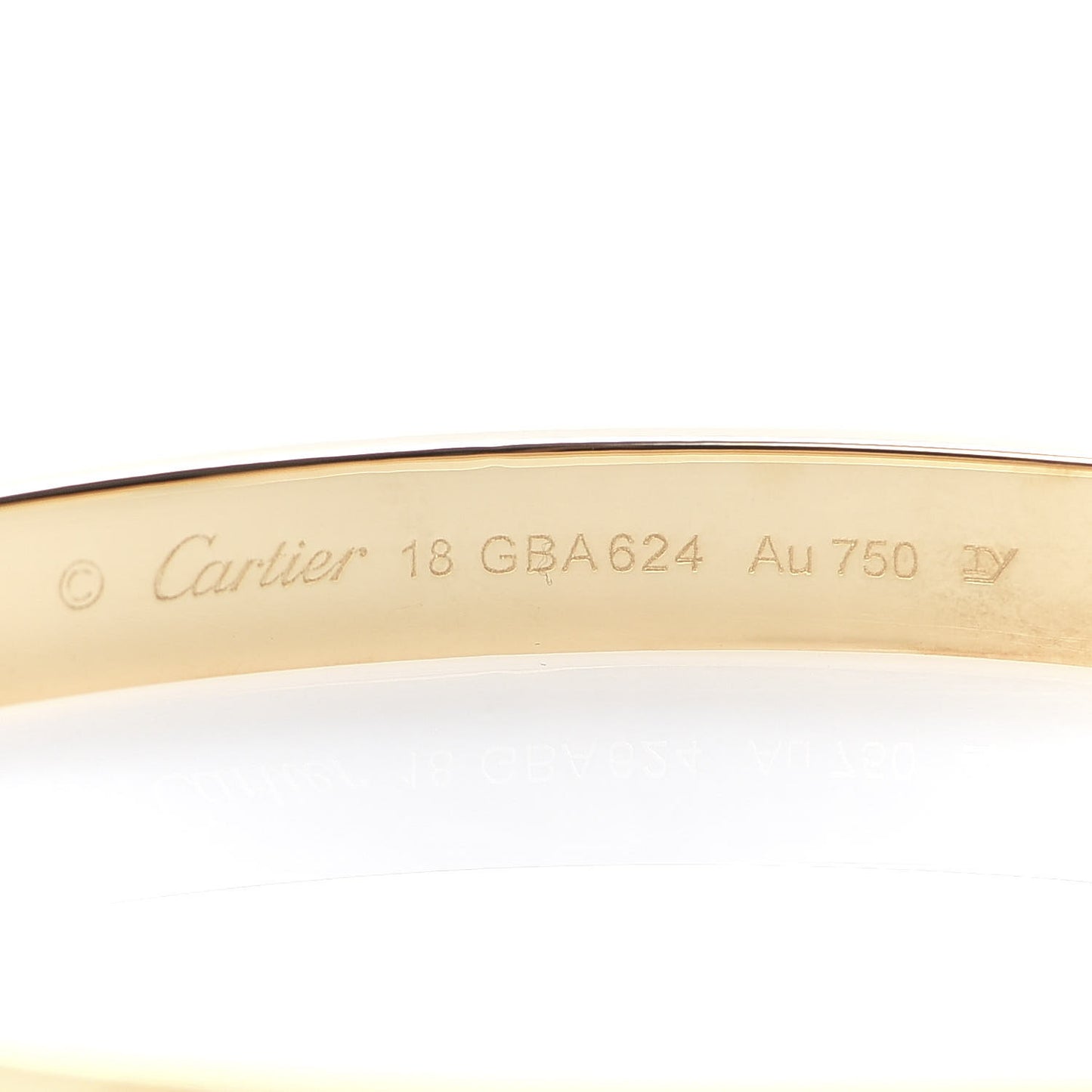18K Yellow Gold LOVE Bracelet 18