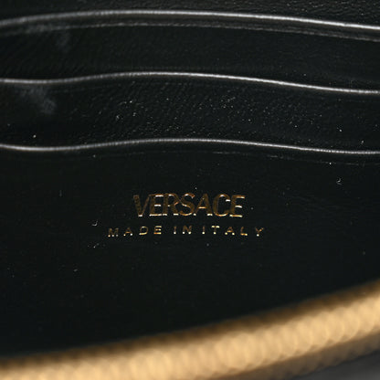 Versace Nappa Quilted Virtus Clutch Bag Black 7 of 10