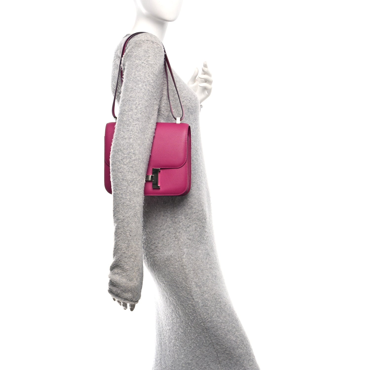Hermes Evercolor Constance 24 Rose Pourpre 2 of 11