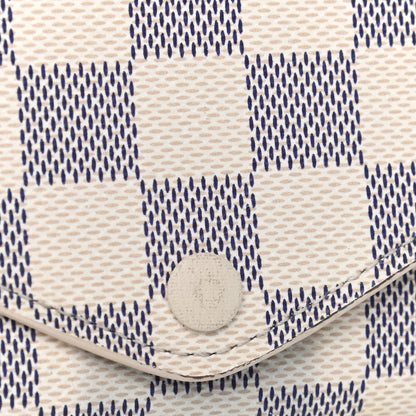 Louis Vuitton Damier Azur Josephine Wallet 10 of 14