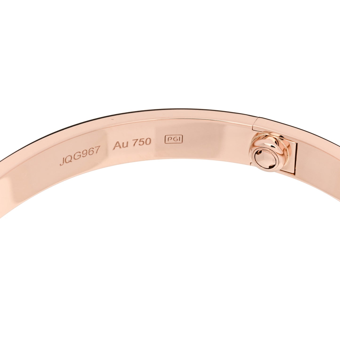 18K Pink Gold LOVE Bracelet 18