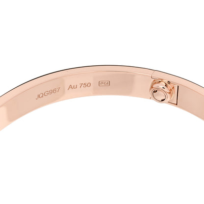 Cartier 18K Pink Gold LOVE Bracelet 18 7 of 9