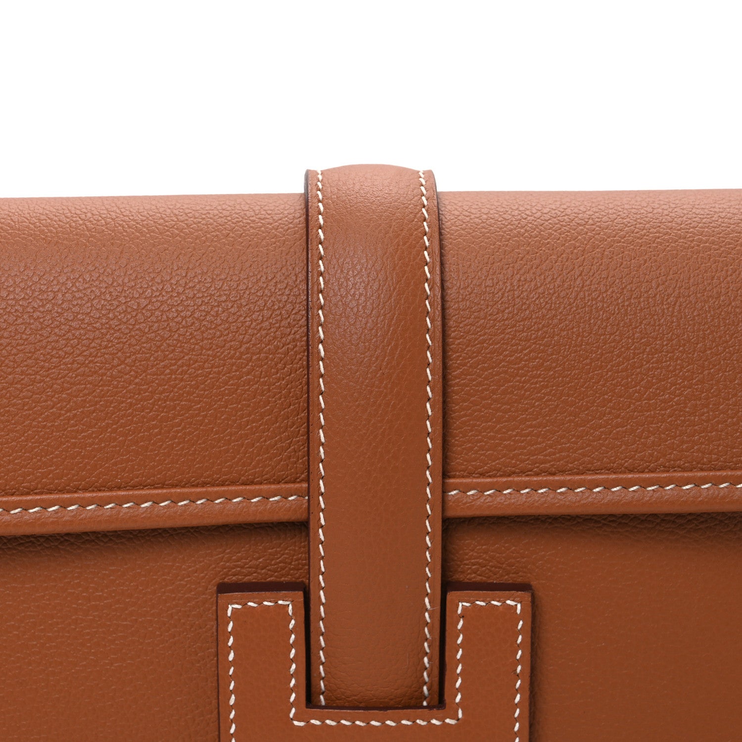 Hermes Evercolor Jige Elan 29 Clutch Gold 8 of 10