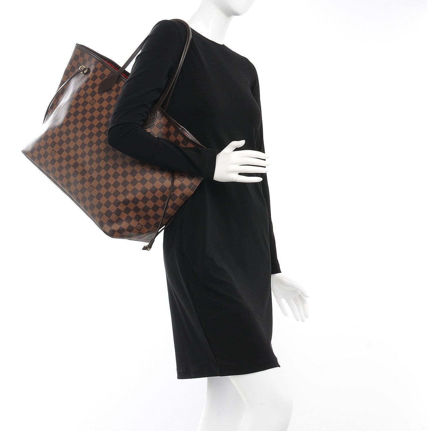 Louis Vuitton Damier Ebene Neo Neverfull GM 2 of 14