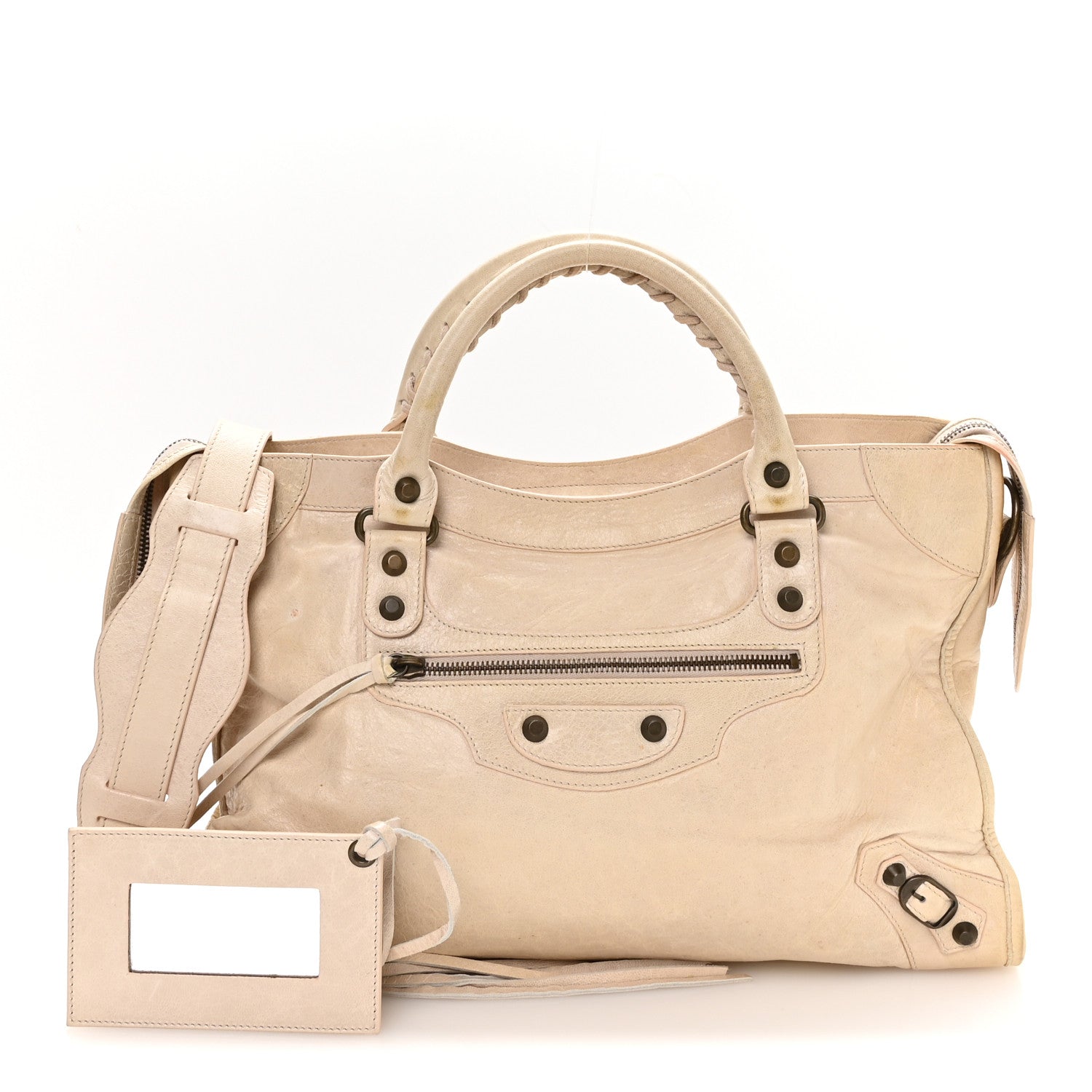 Balenciaga Agneau Classic Hardware City Sable 2 of 10
