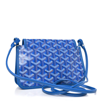 Goyard Goyardine Plumet Wallet Clutch Sky Blue 3 of 9