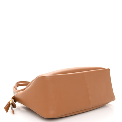 Prada Calfskin Medium Shoulder Bag Caramel 4 of 9