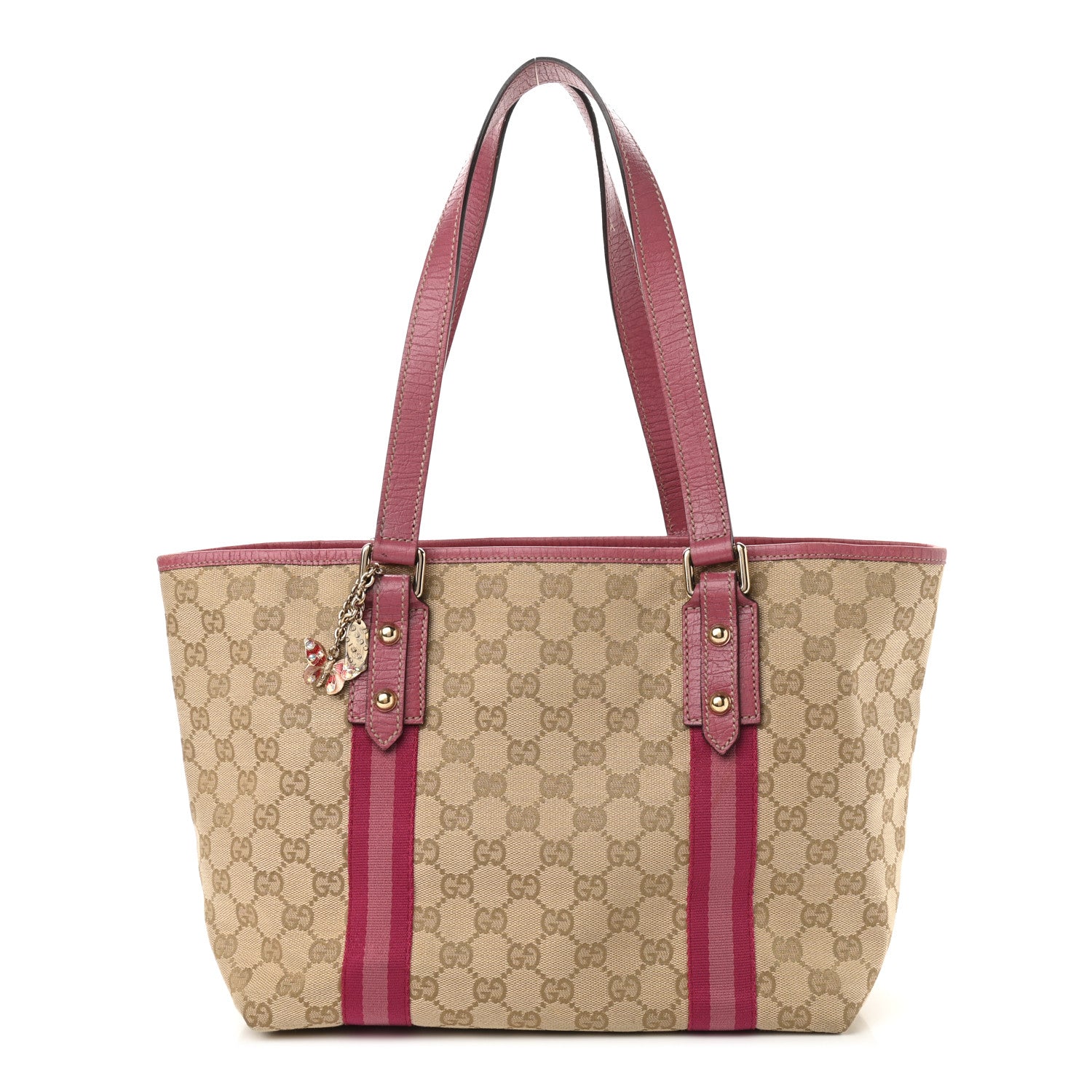 Gucci Monogram Medium Jolicoeur Tote Pink 1 of 13