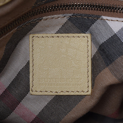 Burberry Calfskin Crompton Tote Yellow 7 of 13