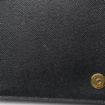 Saint Laurent Grain De Poudre Classic Monogram Kate Clutch Black 10 of 13