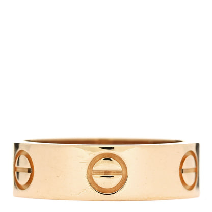 Cartier 18K Yellow Gold 5.5mm LOVE Ring 52 6 3 of 5