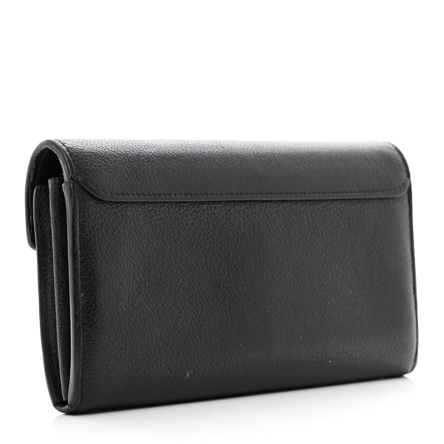 Louis Vuitton Soft Calfskin My Lockme Wallet Black 3 of 9