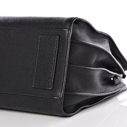 Saint Laurent Grained Calfskin Small Supple Sac De Jour Black 8 of 9