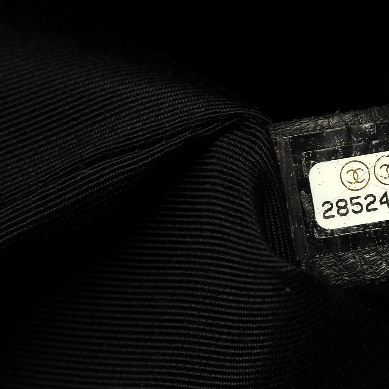 Chanel Caviar Quilted Small Chain Bucket Bag Black 10 of 12