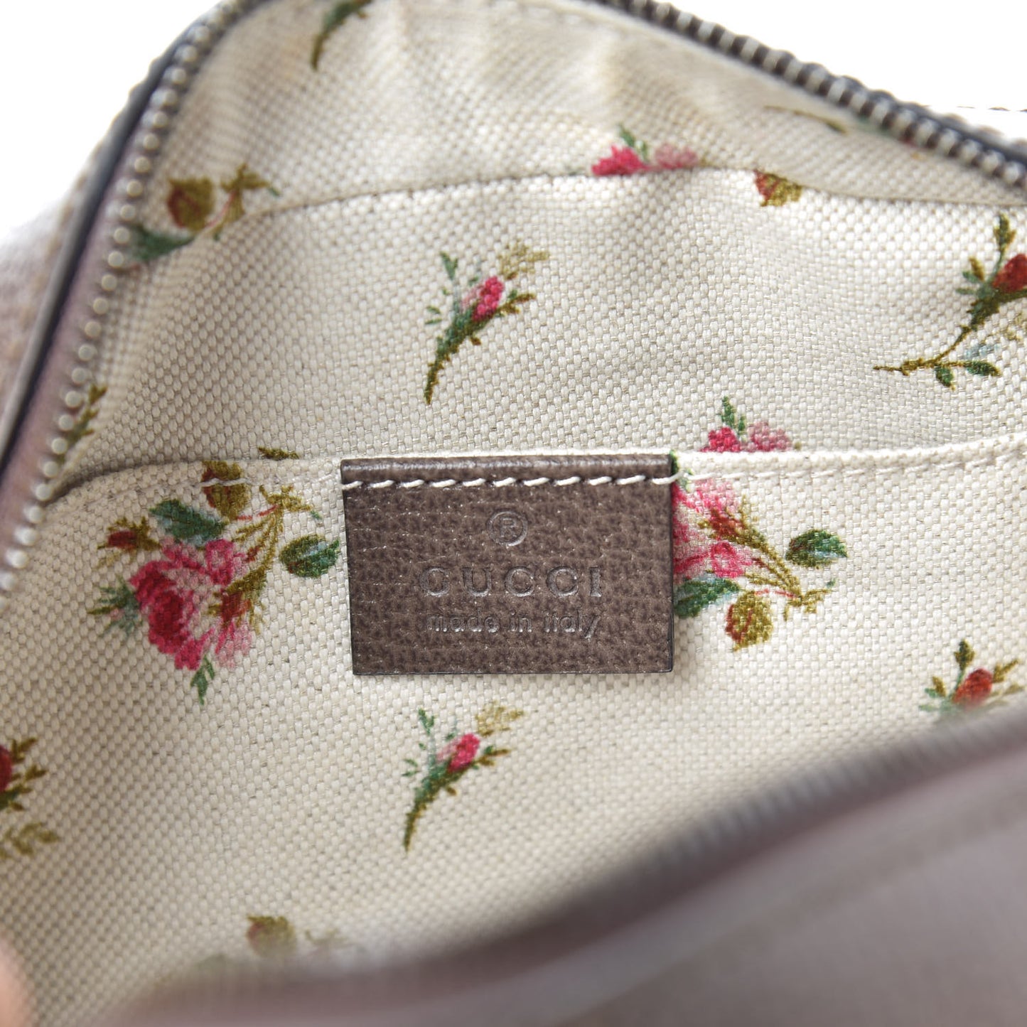 GG Supreme Monogram Web Neo Vintage Shoulder Bag Beige New Acero Crop