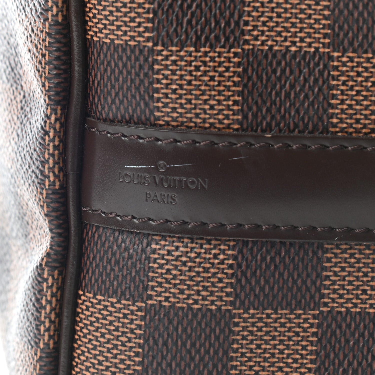 Louis Vuitton Damier Ebene Speedy Bandouliere 25 7 of 9